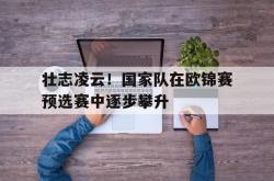 开云官网-壮志凌云！国家队在欧锦赛预选赛中逐步攀升的简单介绍