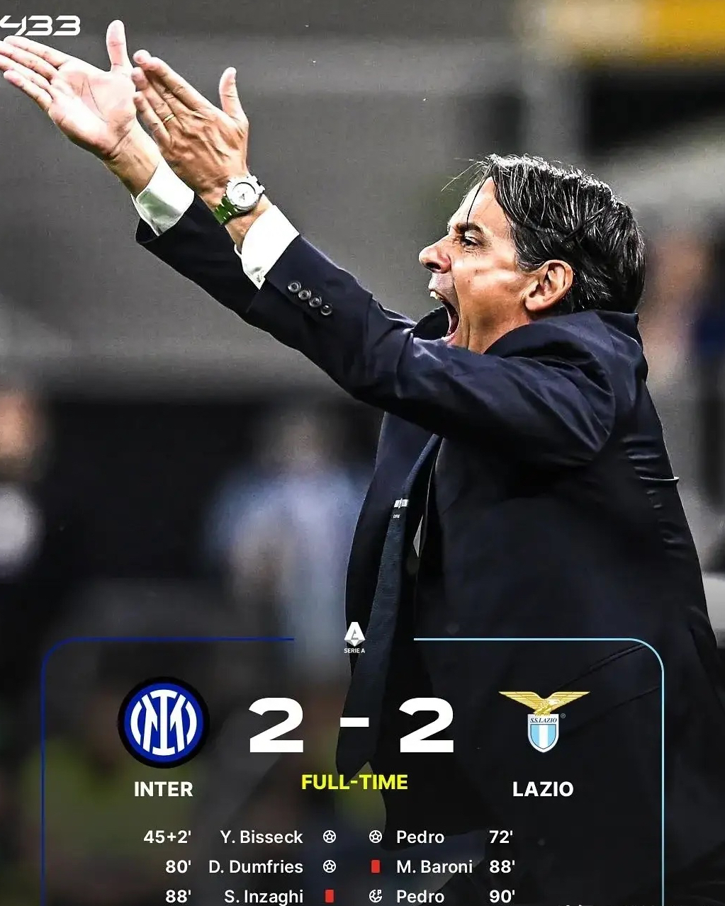 国米战平拿不勒斯，保持领先优势